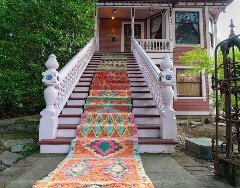 whimsical unique welcome mat