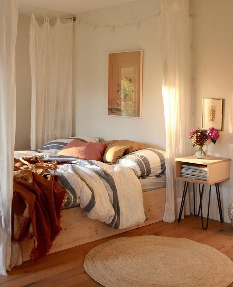 neutral modern cozy bedroom decor 06