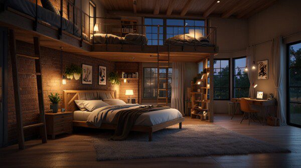Cozy Bedroom Decor Ideas Indoor Treehouse Loft