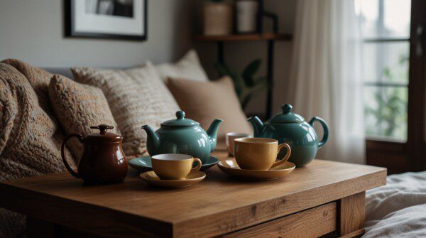Cozy Bedroom Decor Ideas Tea Station