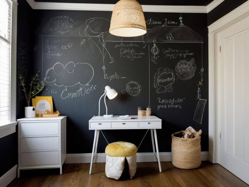 Best Ideas For Home Bedroom Refresh Incorporate a Chalkboard Wall