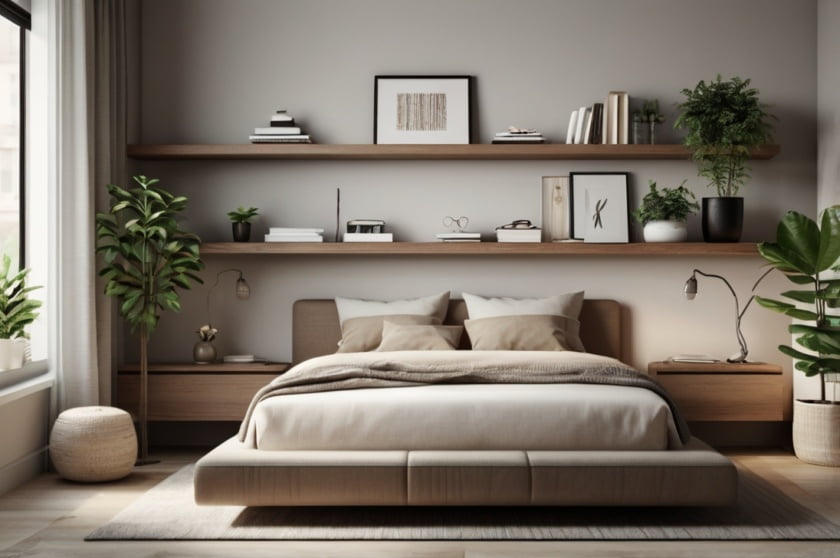 Best Ideas For Home Bedroom Refresh Install Floating Shelves