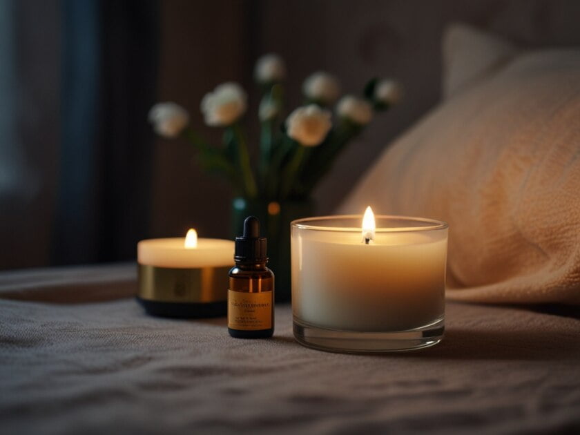 the importance of accented candels in bedroom decor